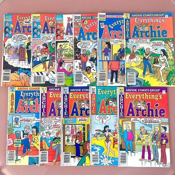 Vintage Archie Comic Lot of 3 - RANDOM 1970s & - 1980s Bronze Age - Single Owner - Picture 5 of 11